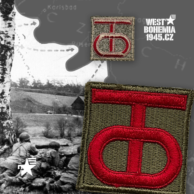 Originální nášivka US 90. pěší divize